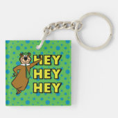 Yogi Bear Hey Hey Hey Schlüsselanhänger (Rückseite)
