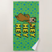 Yogi Bear Hey Hey Hey Strandtuch (Vorderseite)