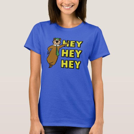 Yogi Bear Hey Hey Hey T-Shirt (Vorderseite)