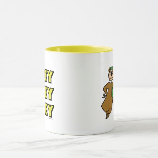 Yogi Bear Hey Hey Hey Tasse (Zentrum)