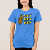 Yogi Bear Hey Hey Hey Tri-Blend Shirt (Vorderseite)