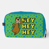 Yogi Bear Hey Hey Hey Waschbeutel (Vorderseite)