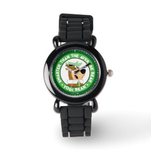 Yogi Bear lächelndes Portrait Armbanduhr