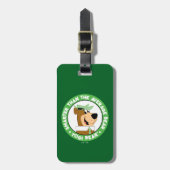 Yogi Bear lächelndes Portrait Gepäckanhänger (Vorderseite vertikal)