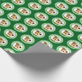 Yogi Bear lächelndes Portrait Geschenkpapier (Ecke)