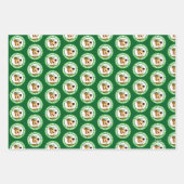 Yogi Bear lächelndes Portrait Geschenkpapier Set (Vorderseite)