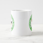 Yogi Bear lächelndes Portrait Jumbo-Tasse (Vorderseite)