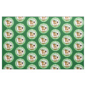 Yogi Bear lächelndes Portrait Stoff (Fat Quarter (45,7 x 55,9 cm))