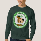 Yogi Bear lächelndes Portrait Sweatshirt (Vorderseite)