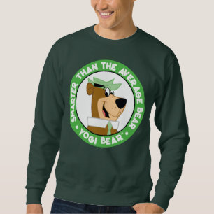 Yogi Bear lächelndes Portrait Sweatshirt