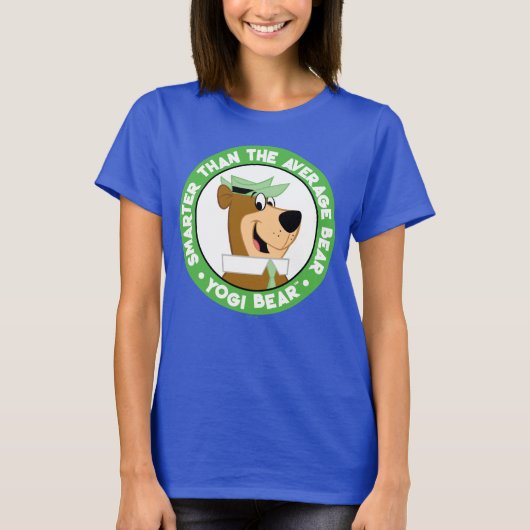 Yogi Bear lächelndes Portrait T-Shirt (Vorderseite)