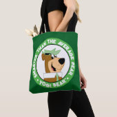 Yogi Bear lächelndes Portrait Tasche (Von Nahem)