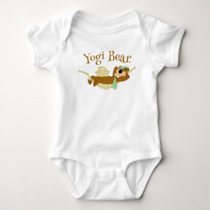 Yogi Bear Picnic Hammock Nickerchen Time Baby Strampler