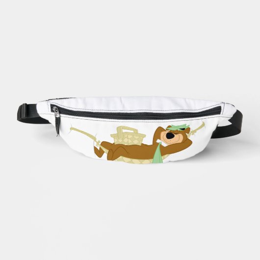 Yogi Bear Picnic Hammock Nickerchen Time Bauchtasche (Vorderseite)