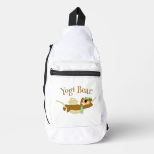 Yogi Bear Picnic Hammock Nickerchen Time Crossbody Bag
