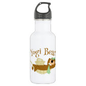 Yogi Bear Picnic Hammock Nickerchen Time Edelstahlflasche (Vorderseite)