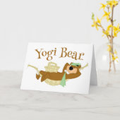 Yogi Bear Picnic Hammock Nickerchen Time Karte (Gelbe Blume)