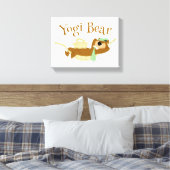 Yogi Bear Picnic Hammock Nickerchen Time Leinwanddruck (Insitu (Schlafzimmer))