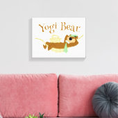 Yogi Bear Picnic Hammock Nickerchen Time Leinwanddruck (Insitu (Wohnzimmer))