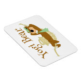 Yogi Bear Picnic Hammock Nickerchen Time Magnet (Rechte Seite)