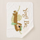 Yogi Bear Picnic Hammock Nickerchen Time Sherpadecke (Vorderseite)