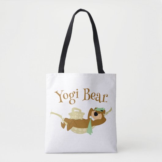Yogi Bear Picnic Hammock Nickerchen Time Tasche (Vorderseite)
