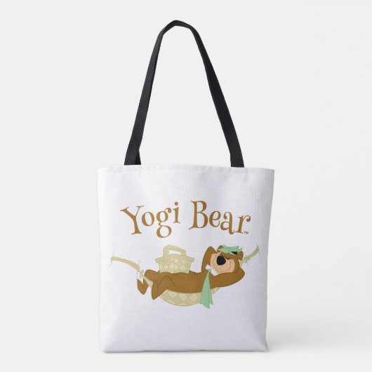Yogi Bear Picnic Hammock Nickerchen Time Tasche (Rückseite)