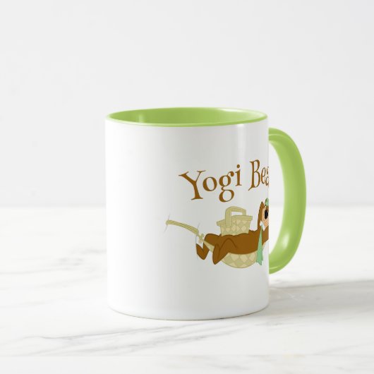 Yogi Bear Picnic Hammock Nickerchen Time Tasse (VorderseiteRechts)