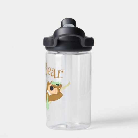 Yogi Bear Picnic Hammock Nickerchen Time Trinkflasche (Rückseite)