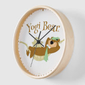 Yogi Bear Picnic Hammock Nickerchen Time Uhr (Winkel)