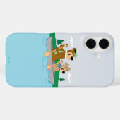 Yogi Bear und Boo Boo Fun Kanuabenteuer Case-Mate iPhone Hülle (Rückseite (Horizontal))