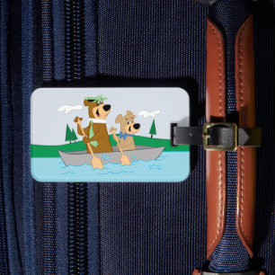 Yogi Bear und Boo Boo Fun Kanuabenteuer Gepäckanhänger