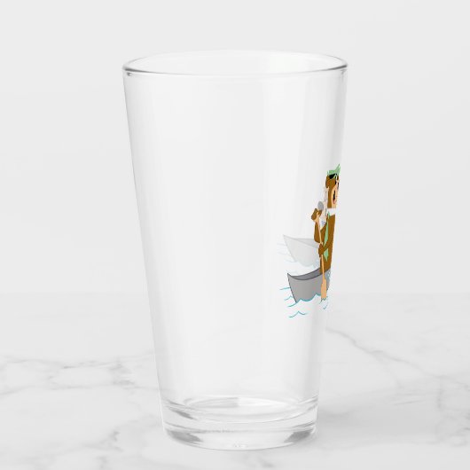 Yogi Bear und Boo Boo Fun Kanuabenteuer Glas (Rechts)