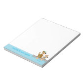 Yogi Bear und Boo Boo Fun Kanuabenteuer Notizblock (Rotiert)