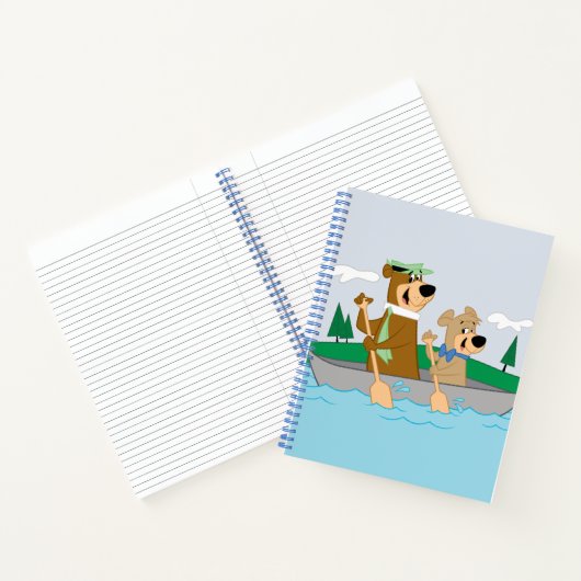 Yogi Bear und Boo Boo Fun Kanuabenteuer Notizblock (Innenseite)