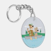 Yogi Bear und Boo Boo Fun Kanuabenteuer Schlüsselanhänger (Vorderseite links)