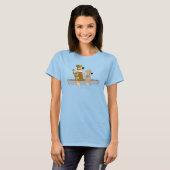 Yogi Bear und Boo Boo Fun Kanuabenteuer T-Shirt (Vorne ganz)