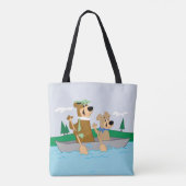 Yogi Bear und Boo Boo Fun Kanuabenteuer Tasche (Rückseite)