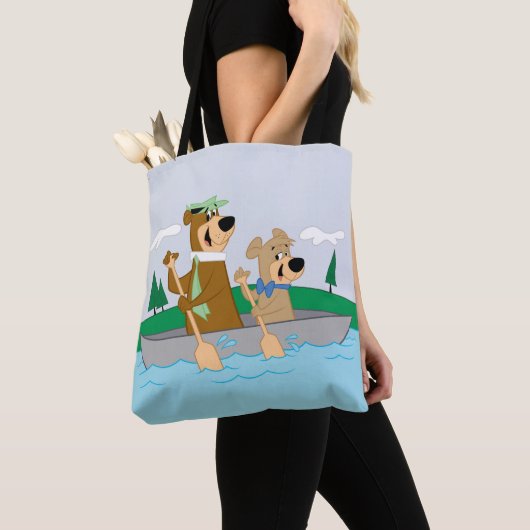 Yogi Bear und Boo Boo Fun Kanuabenteuer Tasche (Von Nahem)