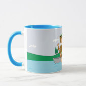 Yogi Bear und Boo Boo Fun Kanuabenteuer Tasse (Links)