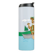 Yogi Bear und Boo Boo Fun Kanuabenteuer Thermosbecher (Nach links gedreht)