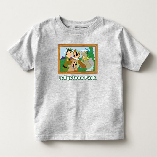 Yogi Bear und Friends Gerahmt Forest Picture Kleinkind T-shirt (Vorderseite)