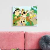 Yogi Bear und Friends Gerahmt Forest Picture Leinwanddruck (Insitu (Wohnzimmer))