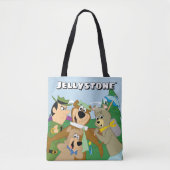 Yogi Bear und Friends Gerahmt Forest Picture Tasche (Vorderseite)