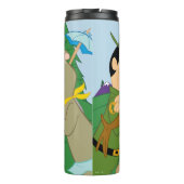 Yogi Bear und Friends Gerahmt Forest Picture Thermosbecher (Rückseite)