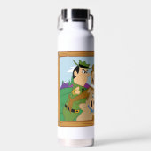 Yogi Bear und Friends Gerahmt Forest Picture Trinkflasche (Vorne)