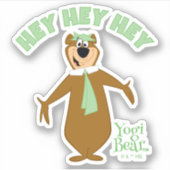 Yogi Bear Willkommen Aufkleber (Vorderseite)