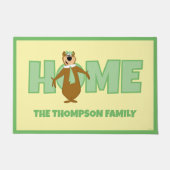 Yogi Bear Willkommen Fußmatte (Vorderseite)