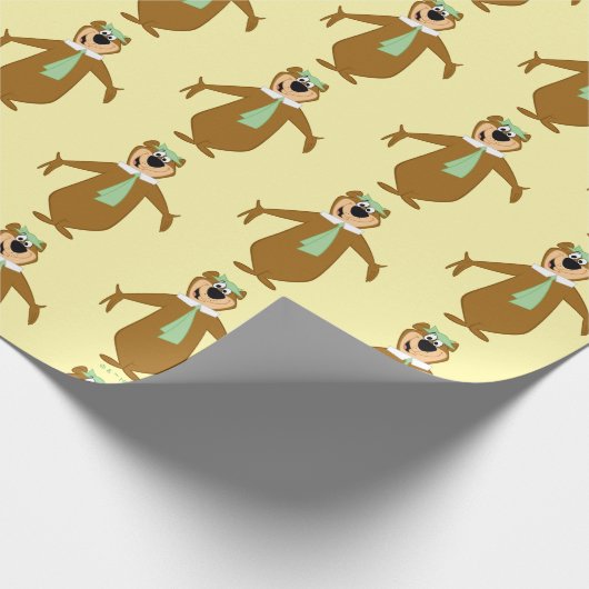 Yogi Bear Willkommen Geschenkpapier (Ecke)