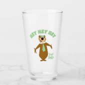 Yogi Bear Willkommen Glas (Vorderseite)
